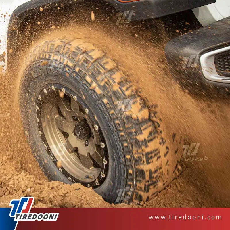 لاستیک خودرو کندا سایز 265/75R16 مدل گل KR629